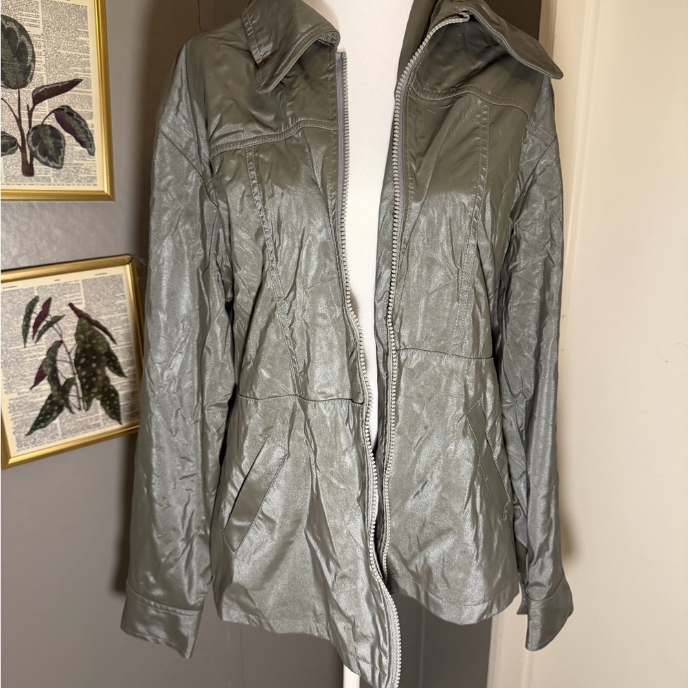 Eye Candy Metallic Gray Jacket